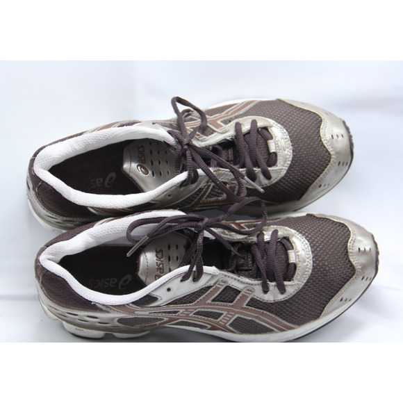 ASICS Gel Kayano Running Shoes Women’s Size 10 Bronze Brown Metallic TN786 - Picture 5 of 7